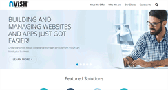 Desktop Screenshot of nvish.com